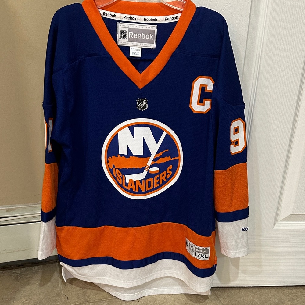 Reebok Islanders Blue and Orange Jersey